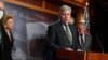 Сенатор Шелдон Вайтгауз виступає під час пресконференції демократів у Сенаті, Вашингтон, США