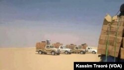 Affrontement entre le GATIA et la CMA dans la région de Gao, Mali, le 1 décembre 2016. (VOA/Kassim Traoré)