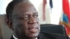 Zimbabwe Defense Minister Mnangagwa Denies Presidential Ambitions