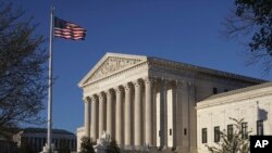 FILE - The Supreme Court building is seen in Washington, D.C, April 4, 2017. In an era of deep partisan division, the court could soon decide whether the drawing of electoral districts can be too political.