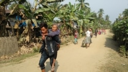 ကျောက်တော်နဲ့မင်းပြားဘက် ကျေးရွာတွေက ဒေသခံအများအပြား နေရပ်စွန့်ထွက်ပြေးနေ