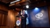 El fiscal general de Venezuela, Tarek William Saab, durante una conferencia de prensa en Caracas. 