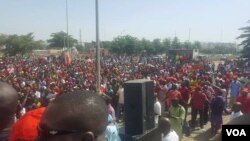 Manifestation contre la révision de la Constitution à Bamako, Mali, 1er juillet 2017. (Facebook/Mali Koura)