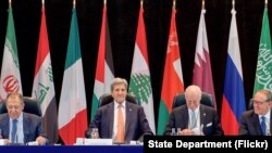 John Kerry da wasu manyan kasashen duniya