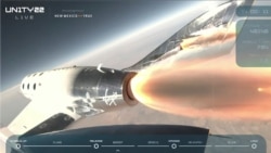 Putnička raketa-avion Virdžin Galaktika "VSS Juniti". 