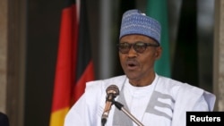 Nigerian President Muhammadu Buhari.