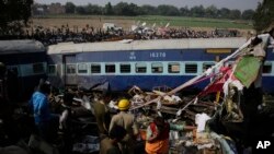 Kecelakaan kereta api India