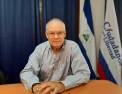 Pedro Joaquín Chamorro, del partido Ciudadanos por la Libertad, aspirante presidencial detenido. [Foto: Cortesía del partido].