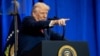 Presiden Donald Trump menyampaikan pidato di Departemen Kehakiman di Washington, D.C., Jumat, 14 Maret 2025. (Foto: White House by Joyce N. Boghosian)