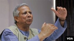 Pendiri Grameen Bank dan penerima Nobel perdamaian asal Bangladesh, Mohammad Yunus (foto: dok).