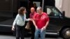El exmilitante sandinista y ex custodio de Daniel Ortega, Marlon Gerardo Sáenz Cruz, conocido como el “Chino Enoc” llegando a Estados Unidos, tras ser excarcelado. 