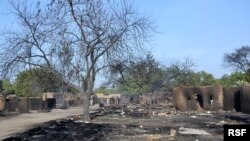 Le village de Ngouboua au Nigeria, le 13 février 2015.( Archives)