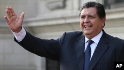 Alan García, dos veces presidente de Perú y acorralado por la justicia. Foto del 17 de junio de 2011.