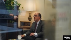 Julio Borges, comisionado de Relaciones Exteriores del presidente interino Juan Guaidó, en Washington DC, el 29 de octubre de 2019.
