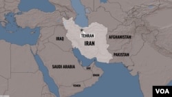 Mapa Irana