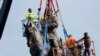 Déboulonnage du principal monument symbole du passé esclavagiste des Etats-Unis