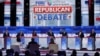 Aspirantes republicanos a la Casa Blanca discrepan en inmigración y coinciden en sus críticas a Biden y Trump