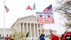Protesto a favor do programa em novembro de 2019 em Washington DC 
