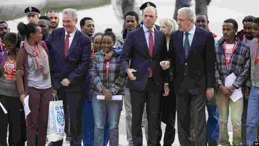 ተበግሶ አባላት ሕብረት አውሮጳ ኣብ ምጥያስ ኤርትራውያን ስደተኛታት