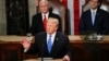 President Donald Trump delivers his State of the Union address to a joint session of Congress on Capitol Hill in Washington, Jan. 30, 2018. 
