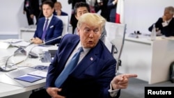 Predsednik SAD Donald Tramp na samitu Grupe 7 u Bijaricu u Francuskoj ovog leta (Foto: Reuters/Andrew Harnik/Pool)
