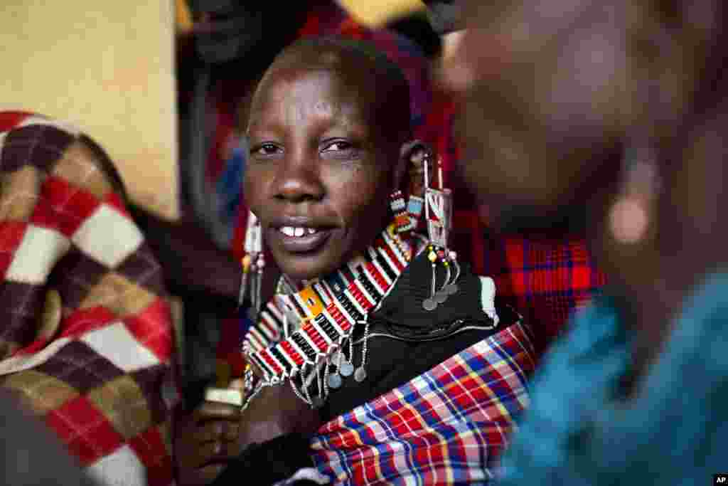Kabilar Masai sun kada nasu kuri'u a garin Bissil dake da tazarar kilometa 120 da babban birnin Nairobi. 