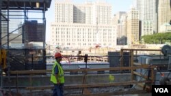 Lokasi 'Ground Zero', di Manhattan, New York.