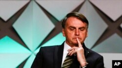 Brazil: President Bolsonaro attends the Official Opening of the Brazil 2019 Investment Forum