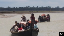 ရခိုင်ပဋိပက္ခကြောင့်ထွက်ပြေးနေသူများ 
