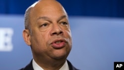 Menteri Urusan Keamanan Dalam Negeri Amerika Jeh Johnson (foto: dok).
