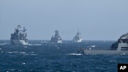 Военно-морские учения НАТО в Черном море. Март 2015 г.