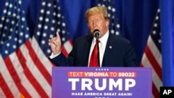 Rais wa zamani wa Marekani Donald Trump