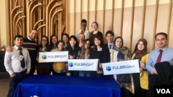 "Fulbright" ta'lim granti asosida AQShda malaka oshirgan xorijliklar