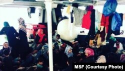 Des migrants