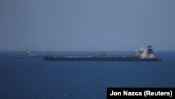 Иранский нефтяной супертанкер Grace 1 был захвачен в Гибралтаре 4 июля 