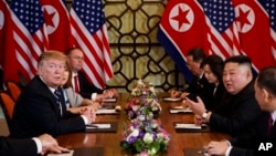 지난 2월 베트남 하노이에서 도널드 트럼프 미국 대통령과 김정은 북한 국무위원장의 2차 정상회담이 열렸다.