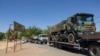 Un véhicule de l'armée française au Tchad.