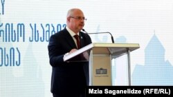 სერგეი გავრილოვი მართლმადიდებლობის ასამბლეაზე. თბილისი. რადიო თავისუფლების ფოტო. 