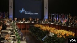 Varios presidnetes no asistieron a la reunión entre ellos el de España.