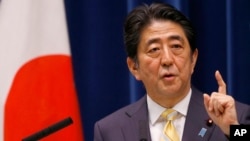 日本首相安倍晉三。（資料圖片）
