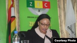 ZEC Chairperson Priscilla Chigumba
