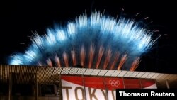 Ceremonia de clausura de los Juegos Olímpicos de Tokio 2020 el domingo, 8 de agosto de 2021.