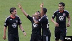 Andy Najar se convirtió en la figura más joven en ser nombrado Novato del Año por la MLS.