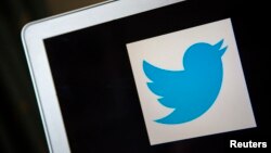 Logo Twitter di Ventura, California. 