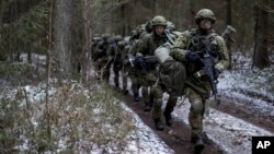 Литовські військові беруть участь в військових навчаннях НАТО, 2016