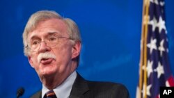 FILE - National Security Advisor John Bolton in Washington, Dec. 13, 2018. 