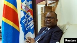 Corneille Nangaa, président de la Commission électorale nationale indépendante de la RDC, le 12 mai 2017.