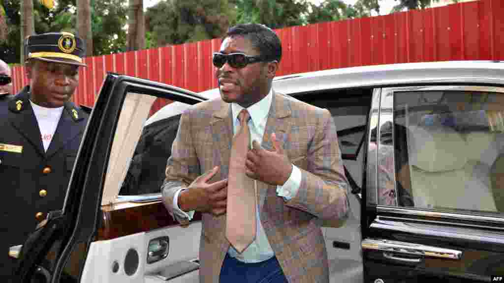 Teodorin Nguema Obiang, vice-president et fils du president équato-guinéen a été inculpé à Paris pour blanchiment, enrichissement illicite et détournement des fonds publics.