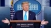 Trump lanza fuerte crítica a la OMS en medio de la pandemia