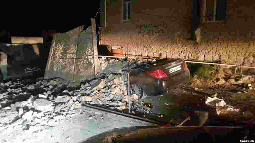 Le séisme a frappé l'ouest de l'Iran, dans la région de Kermanshah, le 13 novembre 2017.